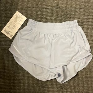 Lulu Shorts Blue Linen Size 2